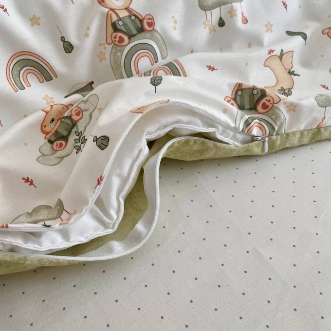 Set lenjerie Patut BebeCopii 6 piese Mix Bear (10)